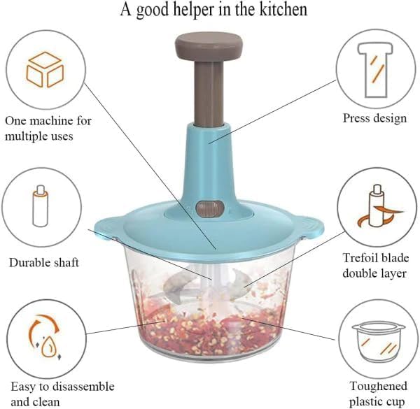 Multifunctional Hand Pushing Chopper