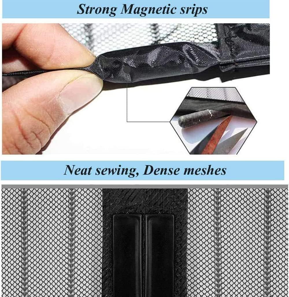Magic Mesh Magnetic Screen Door Curtain