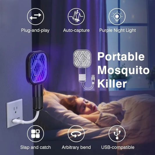 USB Electric Mosquito Killer Racket