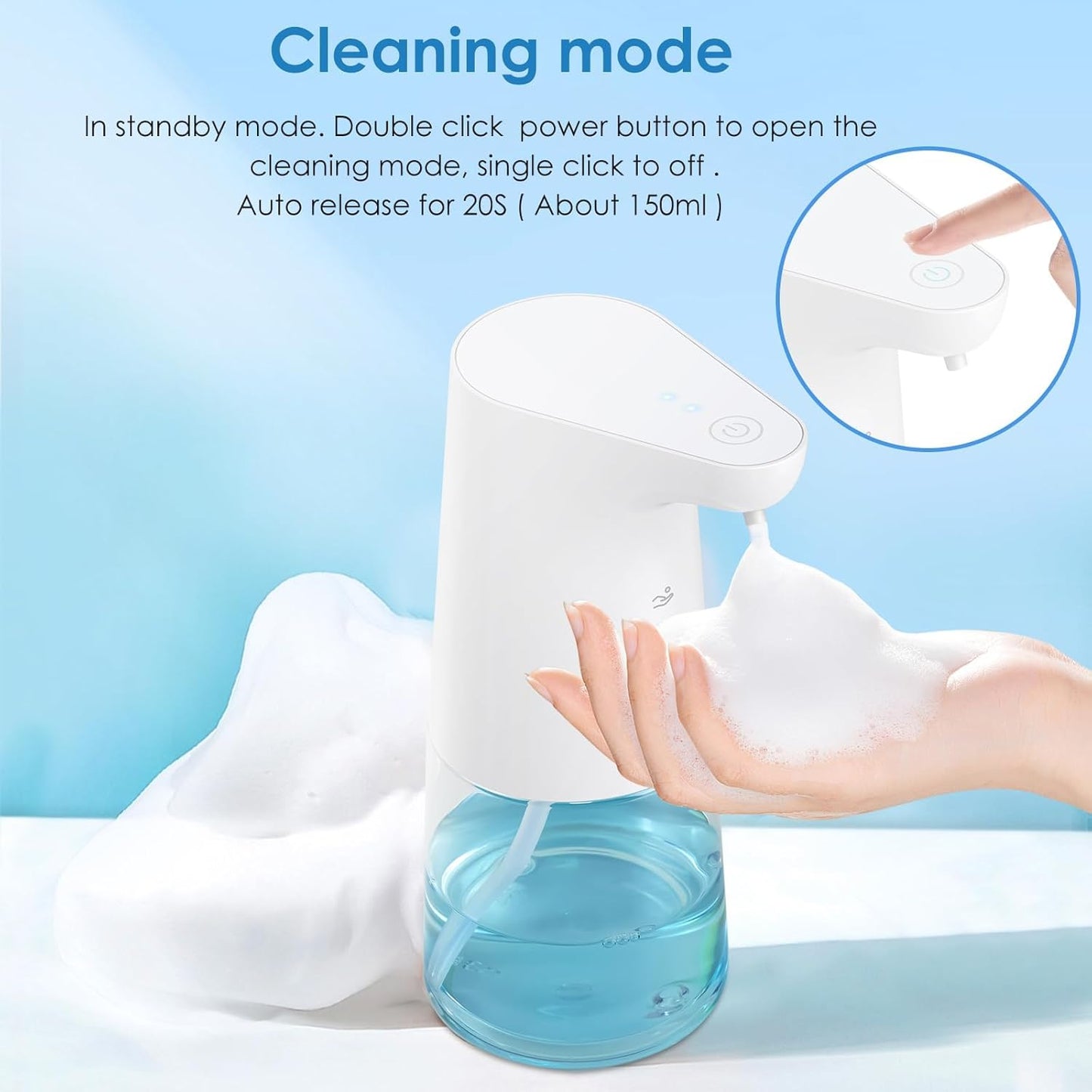 Touchless Automatic Foaming Soap Dispenser