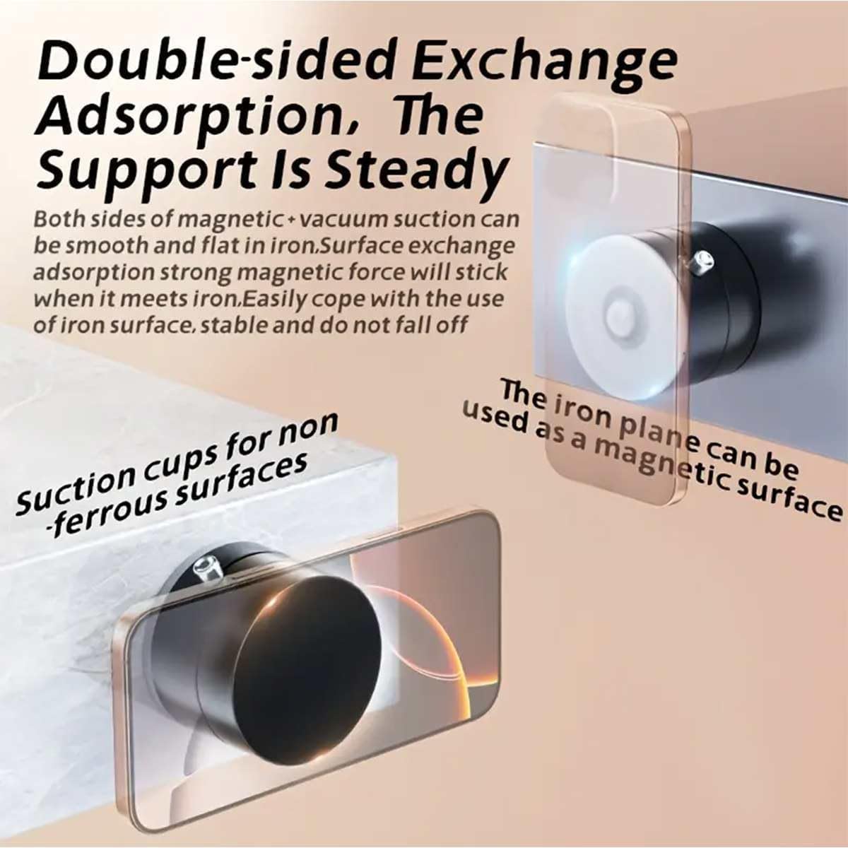 Magnetic Suction Car Phone Mount