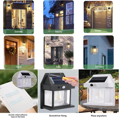 Outdoor Solar Wall Lamp