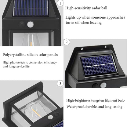 Outdoor Solar Wall Lamp