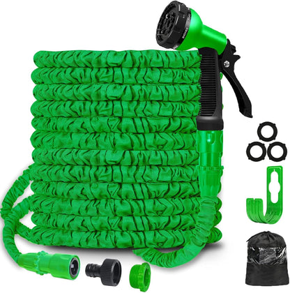 100 Feet Expandable Water Pipe with Shower