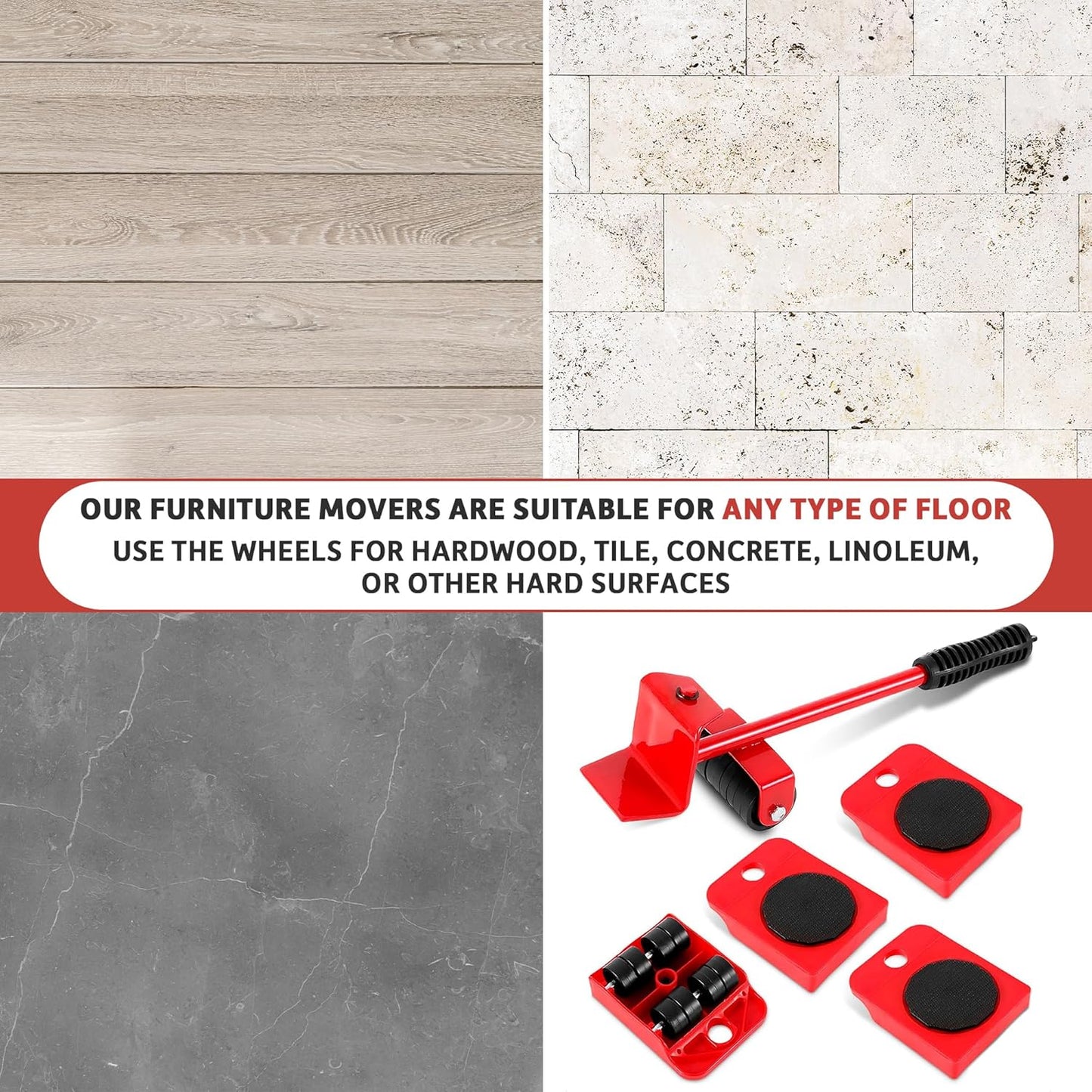 Easy to Move Slider - 5 Pieces