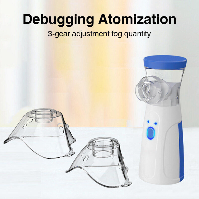 Portable Mini Mesh Nebulizer Machine For Kids and Adults