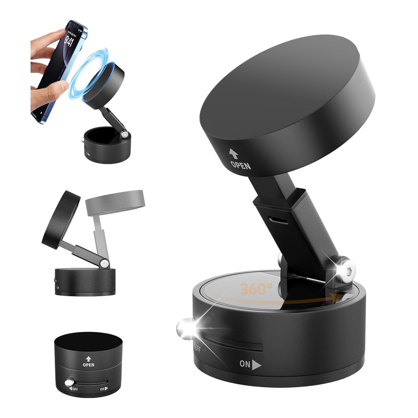 Magnetic Suction Car Phone Mount
